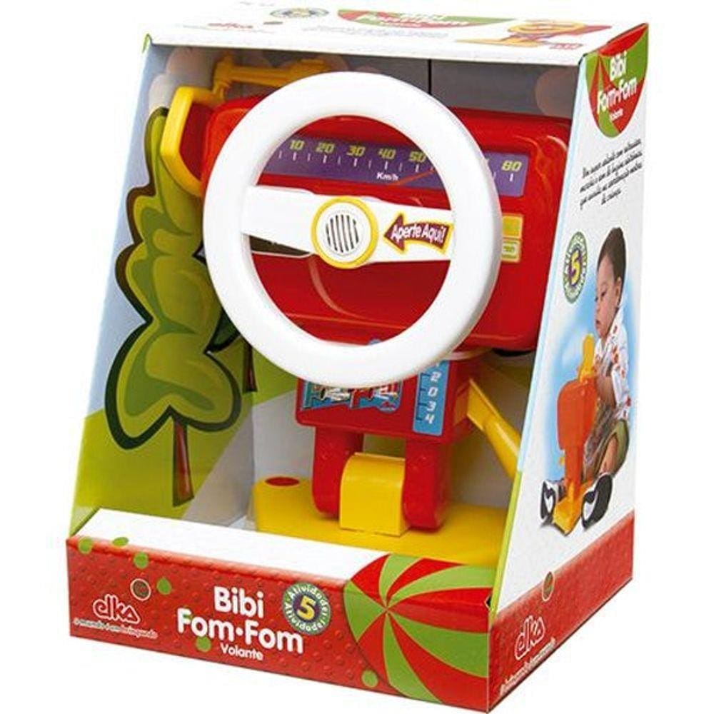 Volante Bi-Bi Fom-Fom Branco - Elka