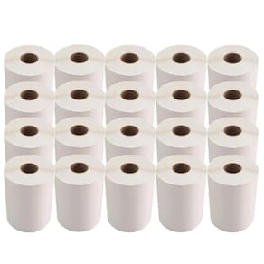 Kit 20 Rolos Etiqueta 10X15 Cm Térmica Serrilha E-Commerce