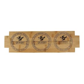 Tábua para Queijo de Bambu Retangular - A/CASA
