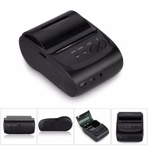 Mini Impressora Térmica Bluetooth 2.0 58mm Velocidade 90mm/s