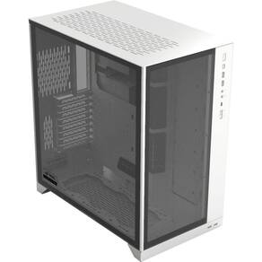 Gabinete Gamer Lian Li O11 Dynamic Xl Rog Branco Vidro