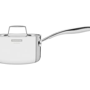 Panela Tramontina Grano Em Aço Inox 16 Cm 1,7 L