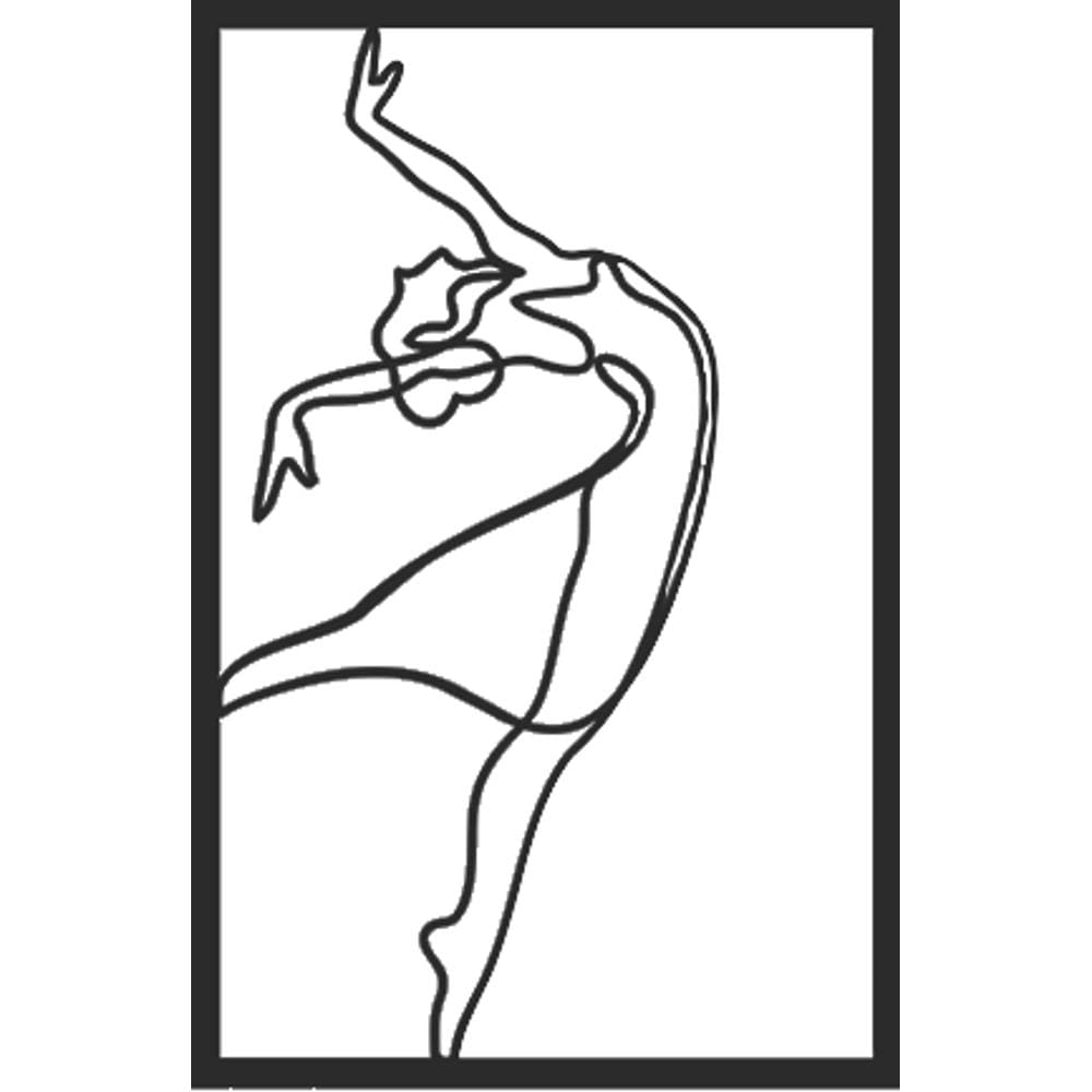Quadro decorativo bailarina 1