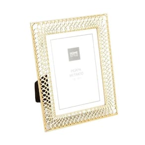Porta Retrato Glam Gold Palace 13 cm x 18 cm - Home Style