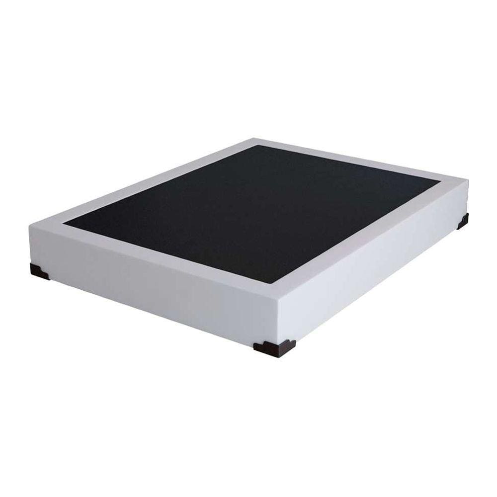 Base para Cama Box Casal Joe Corino (36x138x188) Branca
