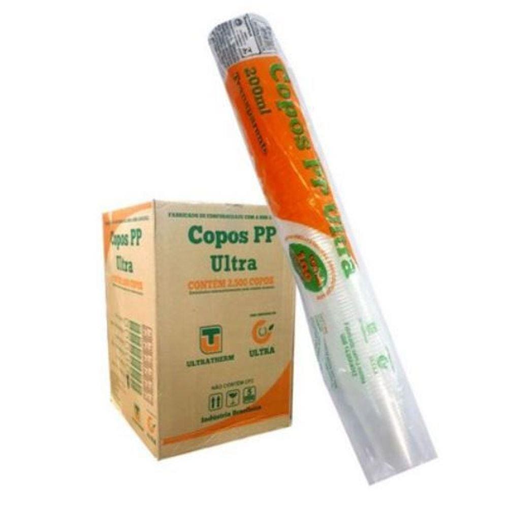 PCT COPO 180ML ULTRA C/100 PP 100un TRANSP
