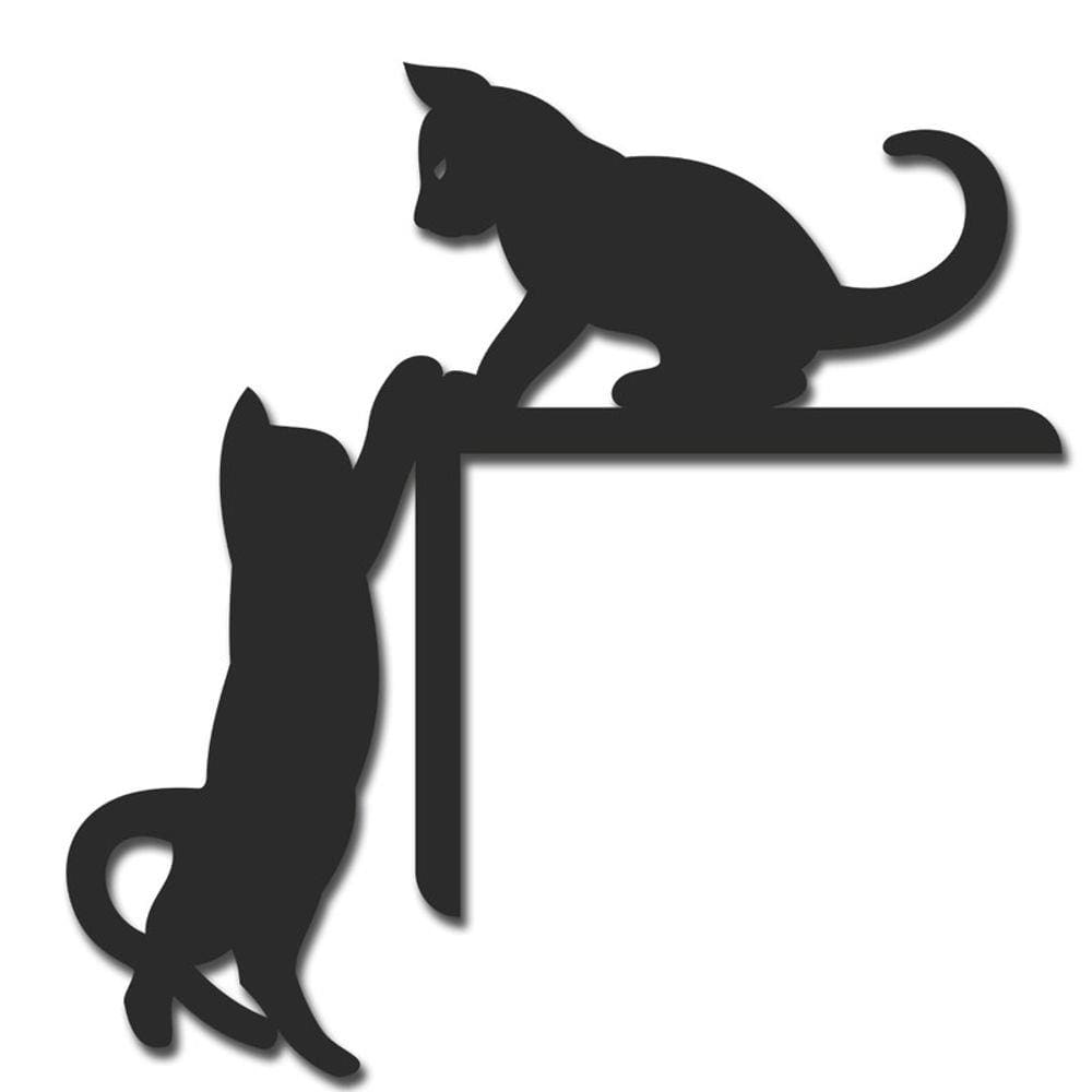 Enfeite para batente de porta gatinhos