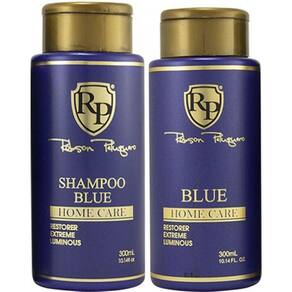 Kit Matizador Blue Shampoo E Máscara 300ml Robson Peluquero