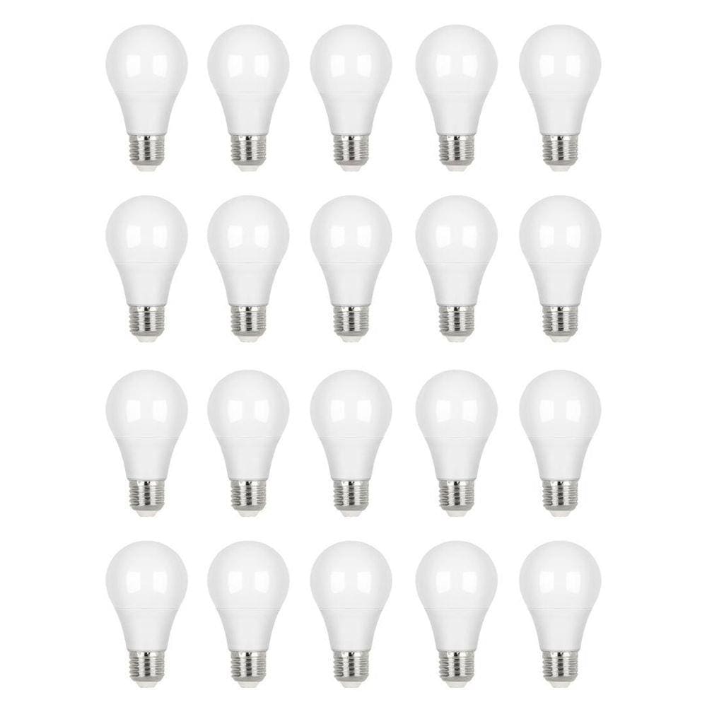 Kit 20 Lâmpadas Led Bulbo 12W Fria