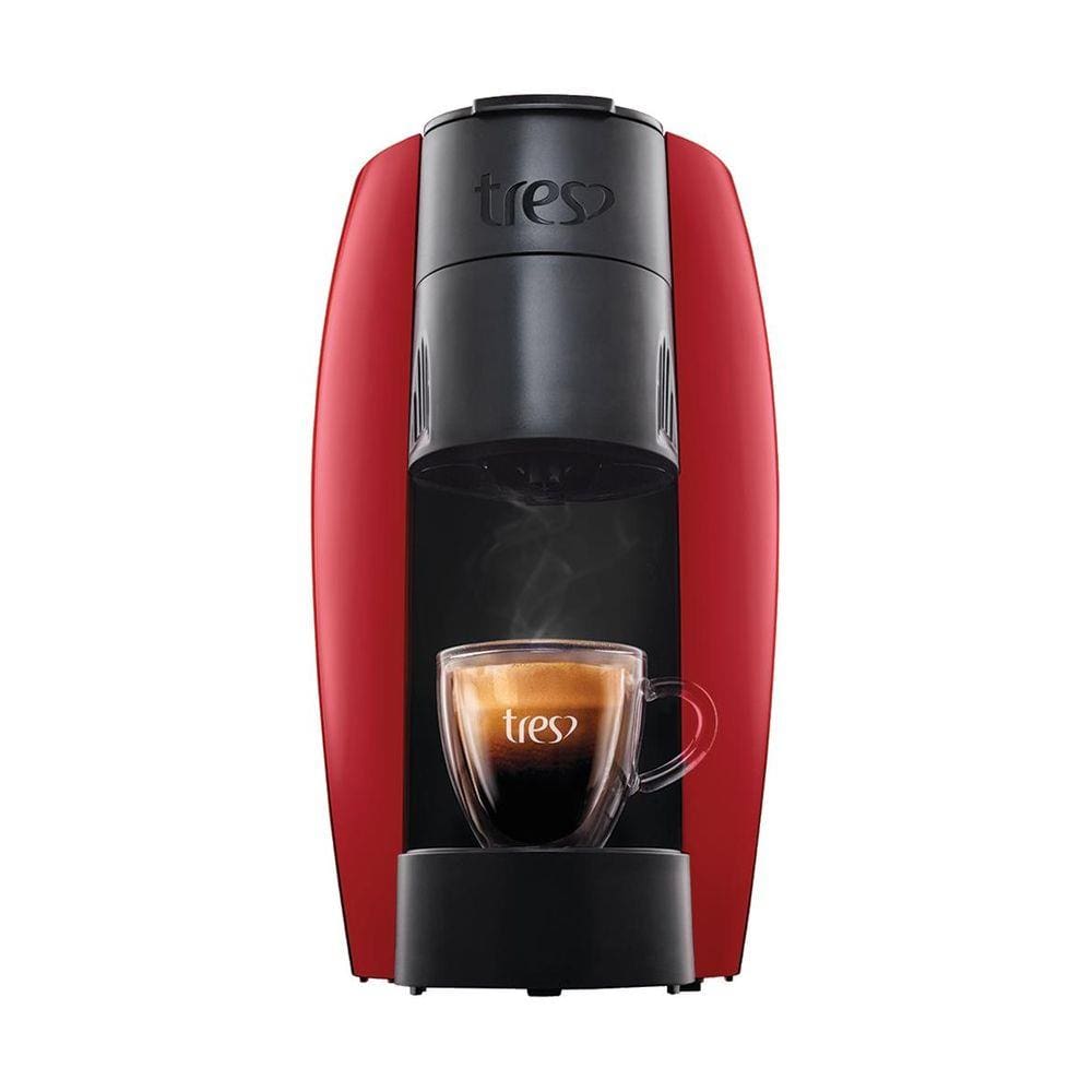 Cafeteira Espresso Três Corações Lov Basic Multibebidas Vermelha 220V