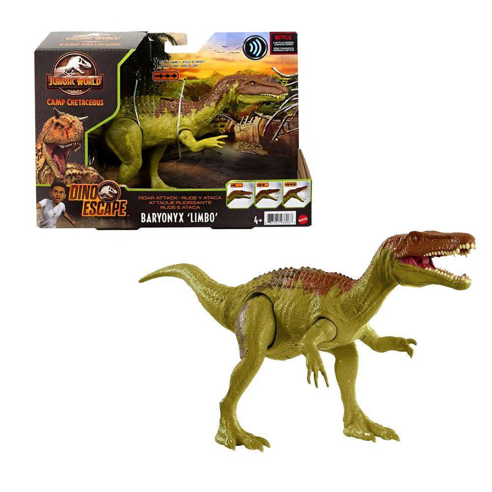 Dinossauro Velociraptor Boneco Jurássico + Jogo Double Dino em