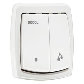 Acabamento Válvula de Descarga Docol Salvágua Box Gelo Polar
