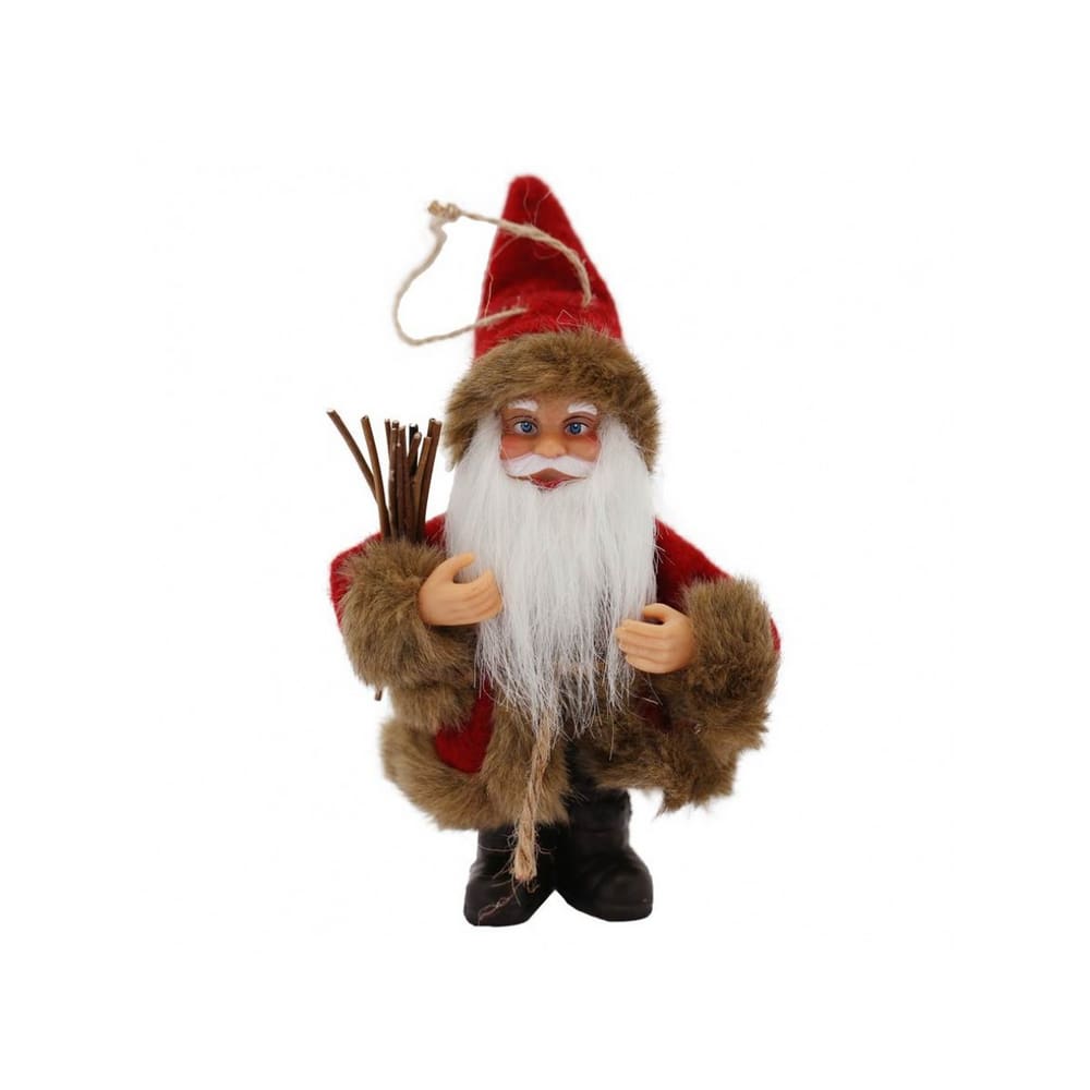 Papai Noel Presente Decoração Natal 15Cm Decorado Mix