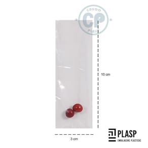 Bobina para Unitarização transparente 3 x 10 cm - 10.000 UNDS