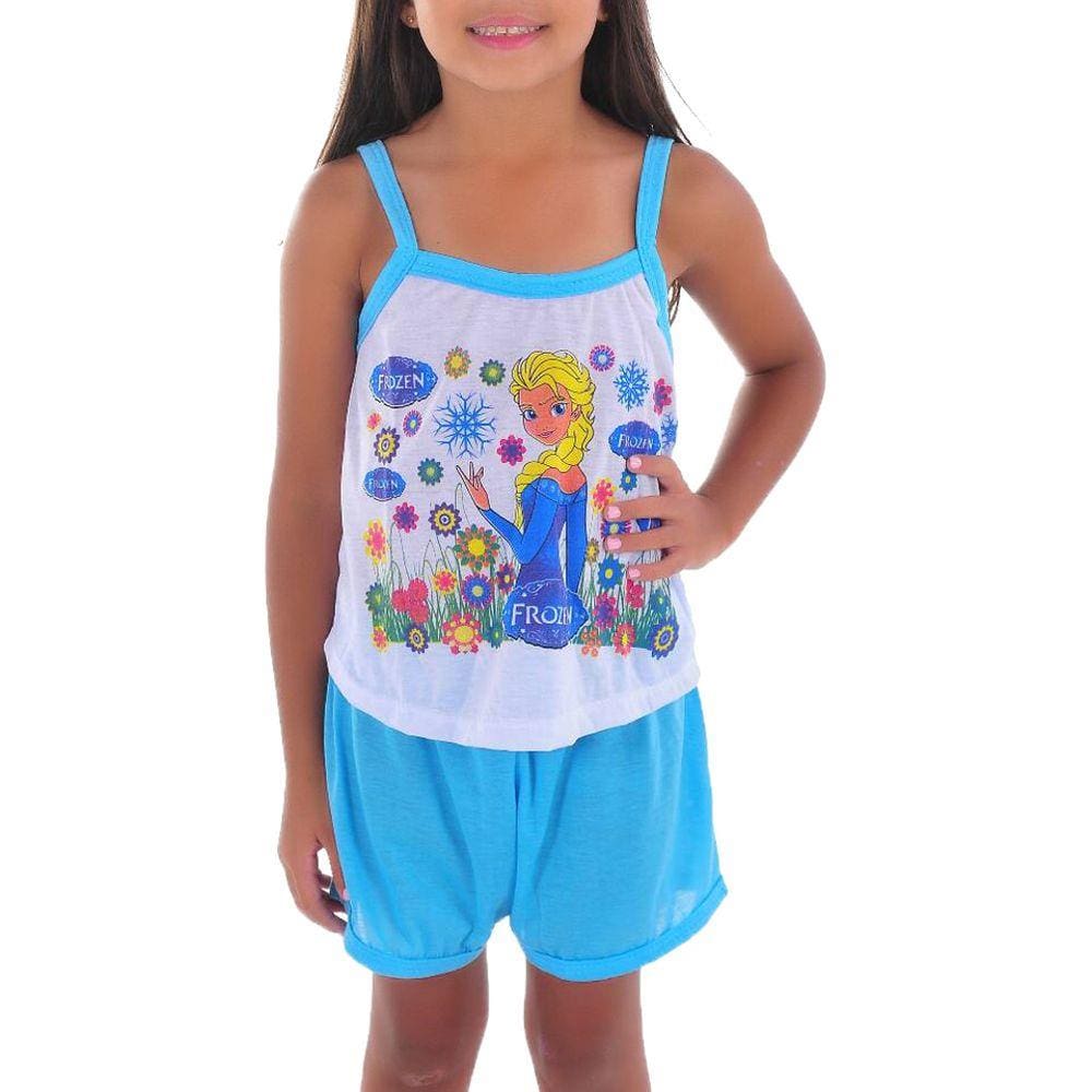 Baby Doll Infantil Camiseta e Short | 009