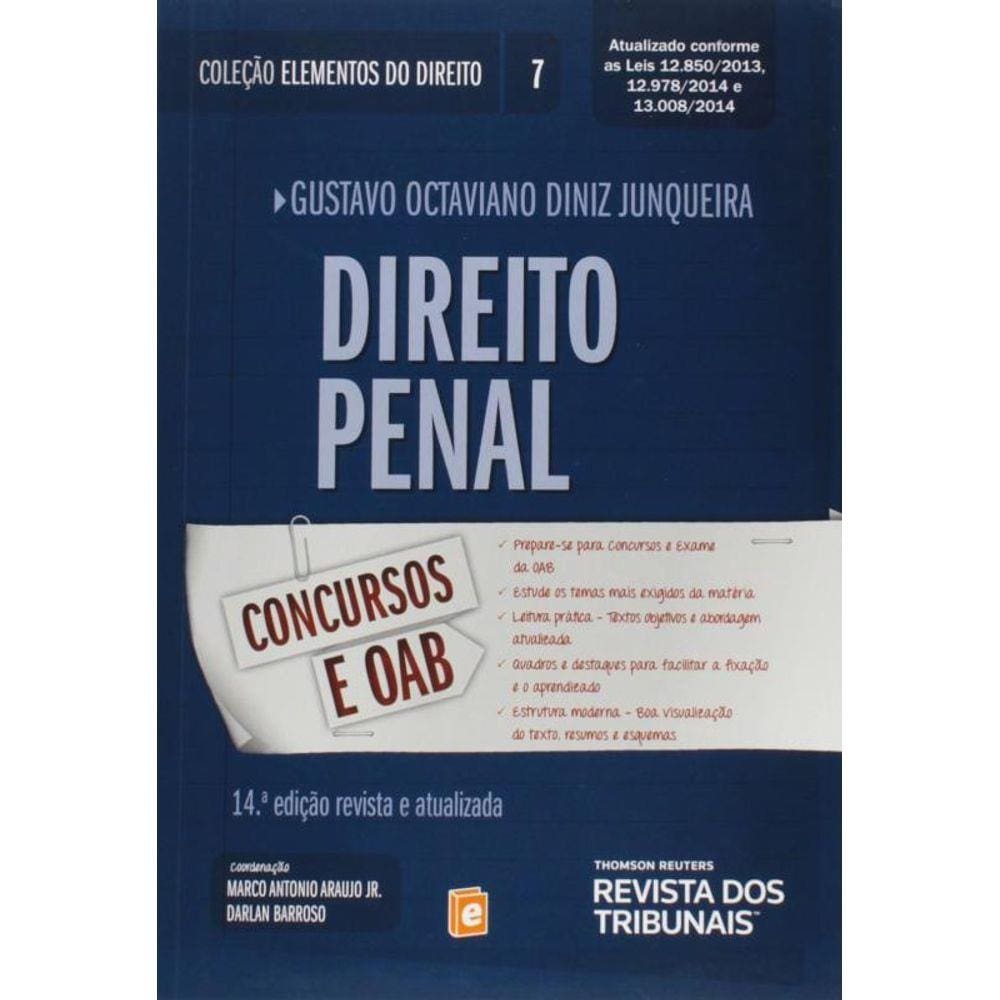 Direito Penal - Vol.7 - Colecao Elementos Do Direi