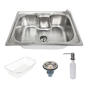 Cuba Pia Aço Inox Vitorelli Cozinha Com Acessórios