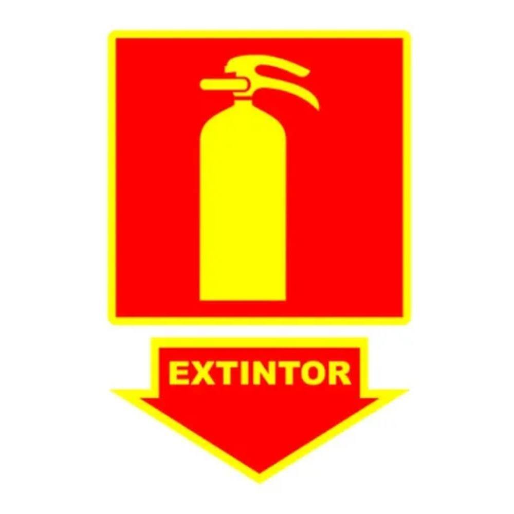 Placa Sinalização Extintor 20X30