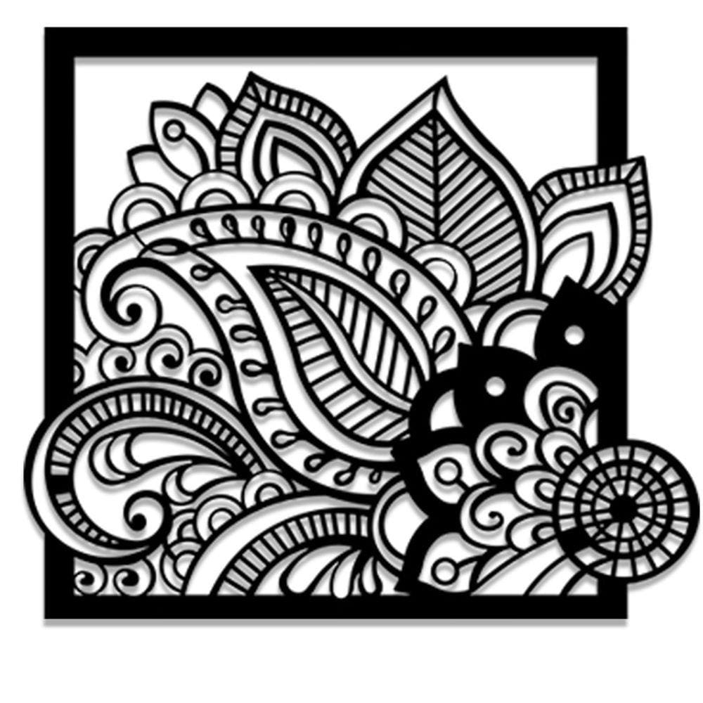 Quadro decorativo folhas