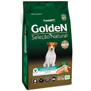 Ração Golden Seleção Natural Adulto Raça Pequena Frango 10kg