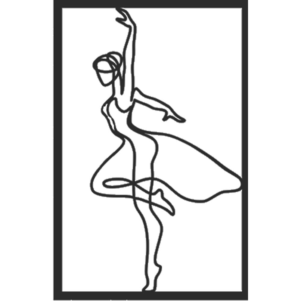Quadro decorativo bailarina 3