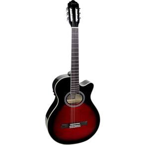 Violão Eletro-Acústico Giannini Gnf-1D Red Burst Com Cutaway