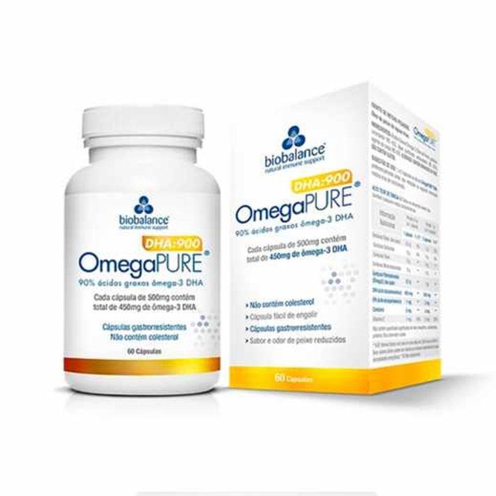 OMEGAPURE DHA COM 60 CÁPSULAS Emphasys