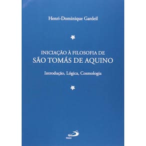 Iniciacao A Filosofia De Sao Tomas De Aquino Intro