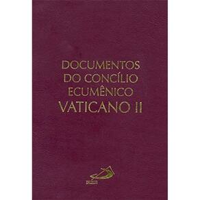 Documentos Do Concilio Ecumenico Vaticano 2 - Edic