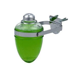 Saboneteira Giratória Vidro Aurimar Suporte Inox 500ml