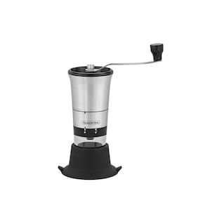 Moedor para Café Tramontina Realce em Aço Inox com Copo de Acrílico e Moinho em Cerâmica Tramontina