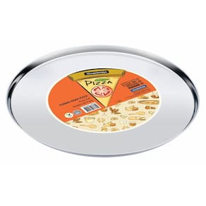 Forma para Pizza Tramontina em Aço Inox 40 cm Tramontina