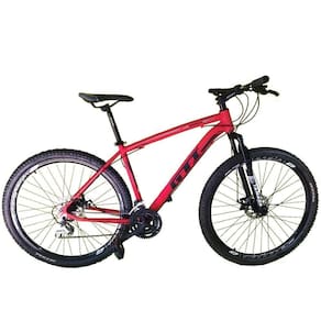 Bicicleta Aro 29 Gti Roma 21v Freio a Disco Vermelho Tam. 17