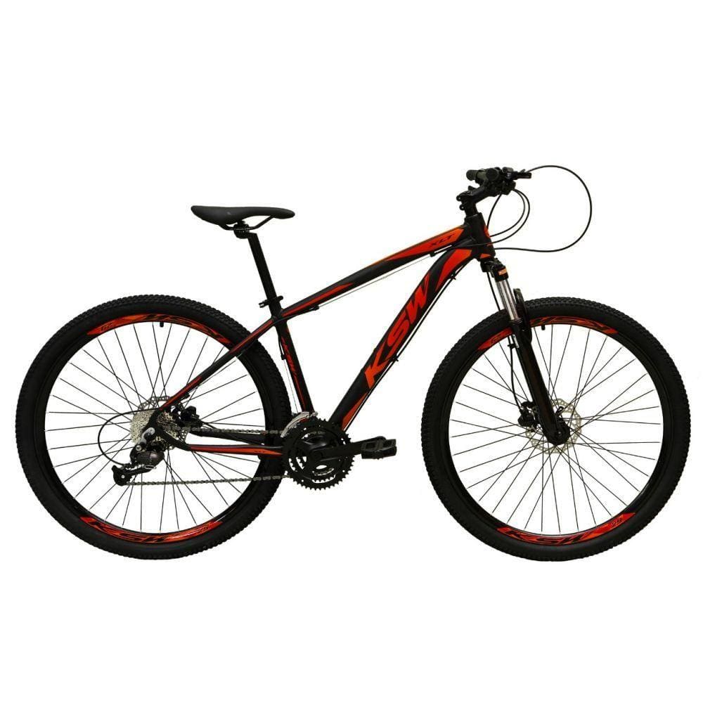 Bicicleta Aro 29 27v Freio Hidráulico K7 Preto Tam. 19