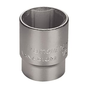 Soquete Sextavado em Aço Cromo Vanádio 23 mm - Encaixe 1/2" Tramontina PRO Tramontina
