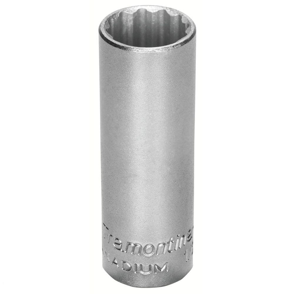 Soquete Estriado Longo em Aço Cromo Vanádio 7/8” - Encaixe 1/2” Tramontina PRO Tramontina