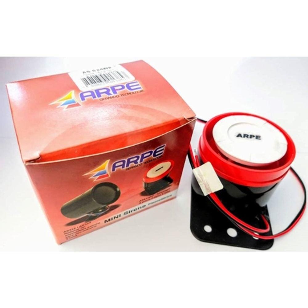 Sirene Sinalizadora Marcha Ré Ou Seta Universal 12 e 24 Volts