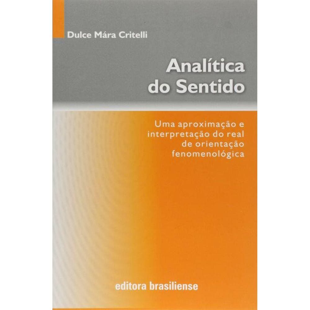 Analitica Do Sentido