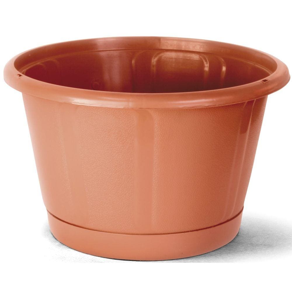 Vaso Cuia Nobre 02 C/ Prato Nutriplan cor Cerâmica