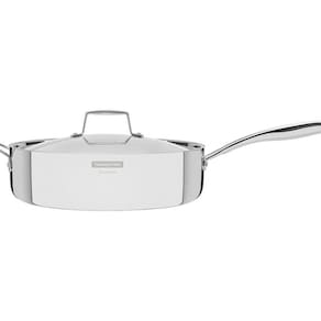 Frigideira Tramontina Grano Em Aço Inox Com Tampa 30Cm 5,6 L