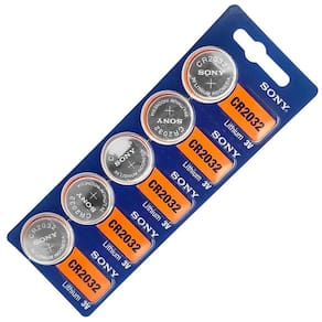 Cartela De Bateria Cr2032 3V Sony/Murata C/5 Unidades