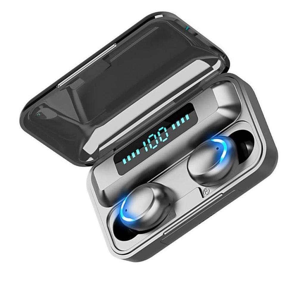 Fone De Ouvido Bluetooth 5.0 Tws F9-5c Earbuds Esportivo | Casas Bahia
