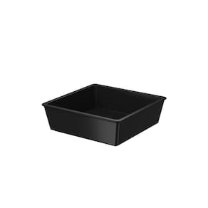Travessa Pequena 230ml Preto Uno Coza 10,7 x 10,7 x 3,4 cm