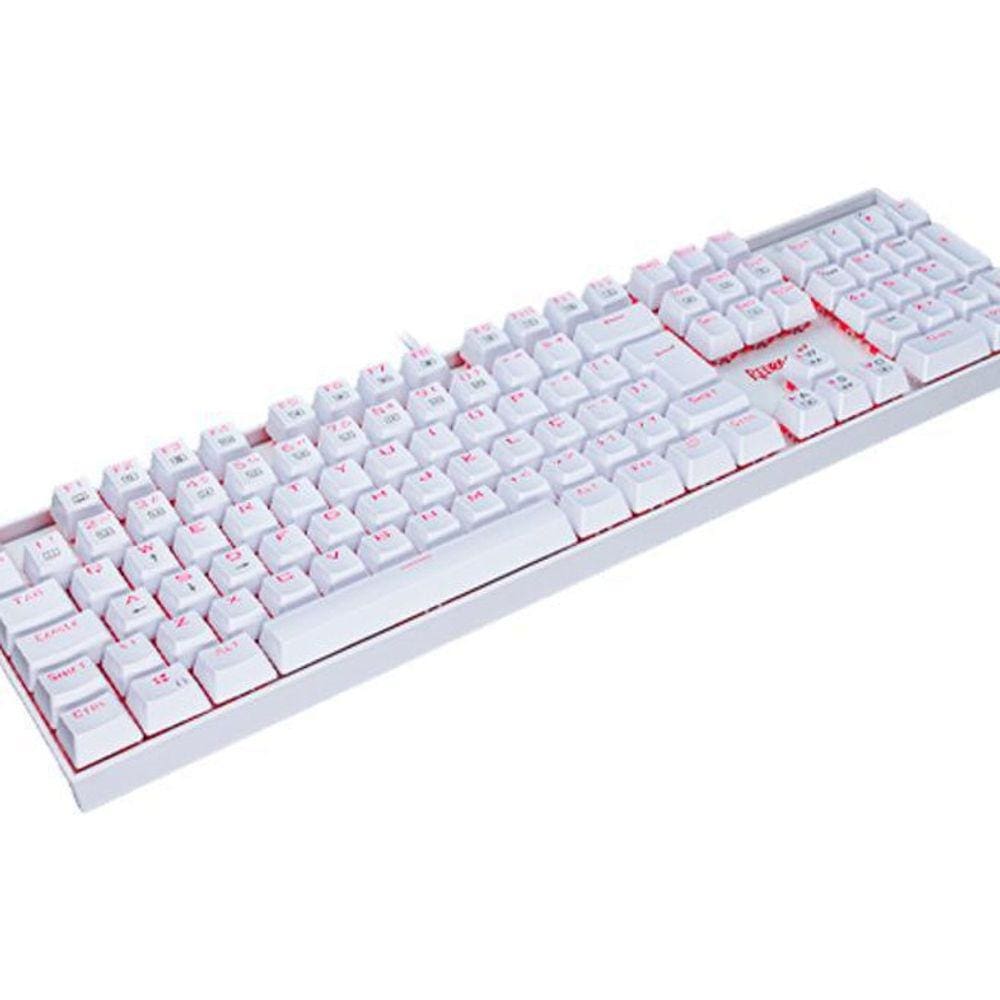 Teclado Mecânico Redragon Mitra Lunar Led Switch Blue Abnt2