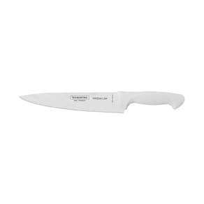 Faca Tramontina Premium Utility Lâmina Inox Cabo Branco 8``