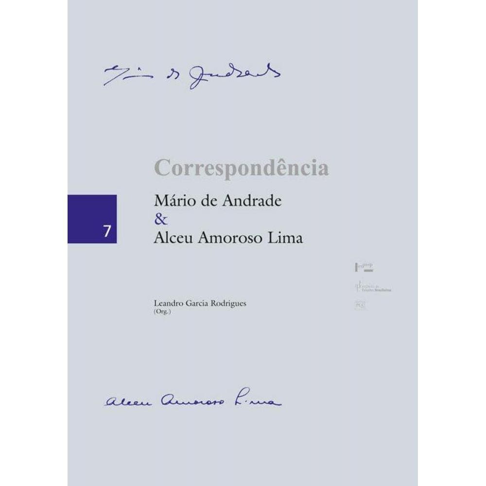 Correspondencia Mario De Andrade E Alceu Amoroso L