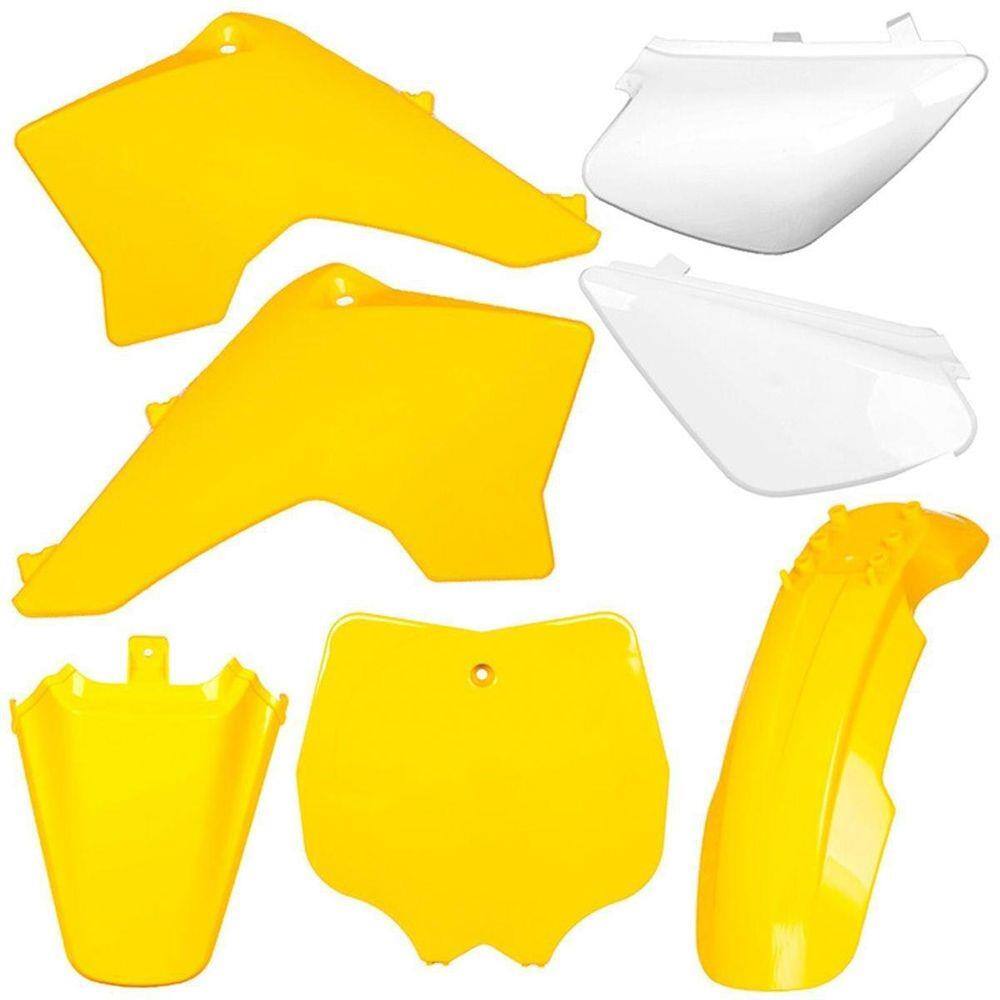Kit Plástico Carenagem Moto Pro Tork Tr50F Tr100F Amarelo | Casas Bahia
