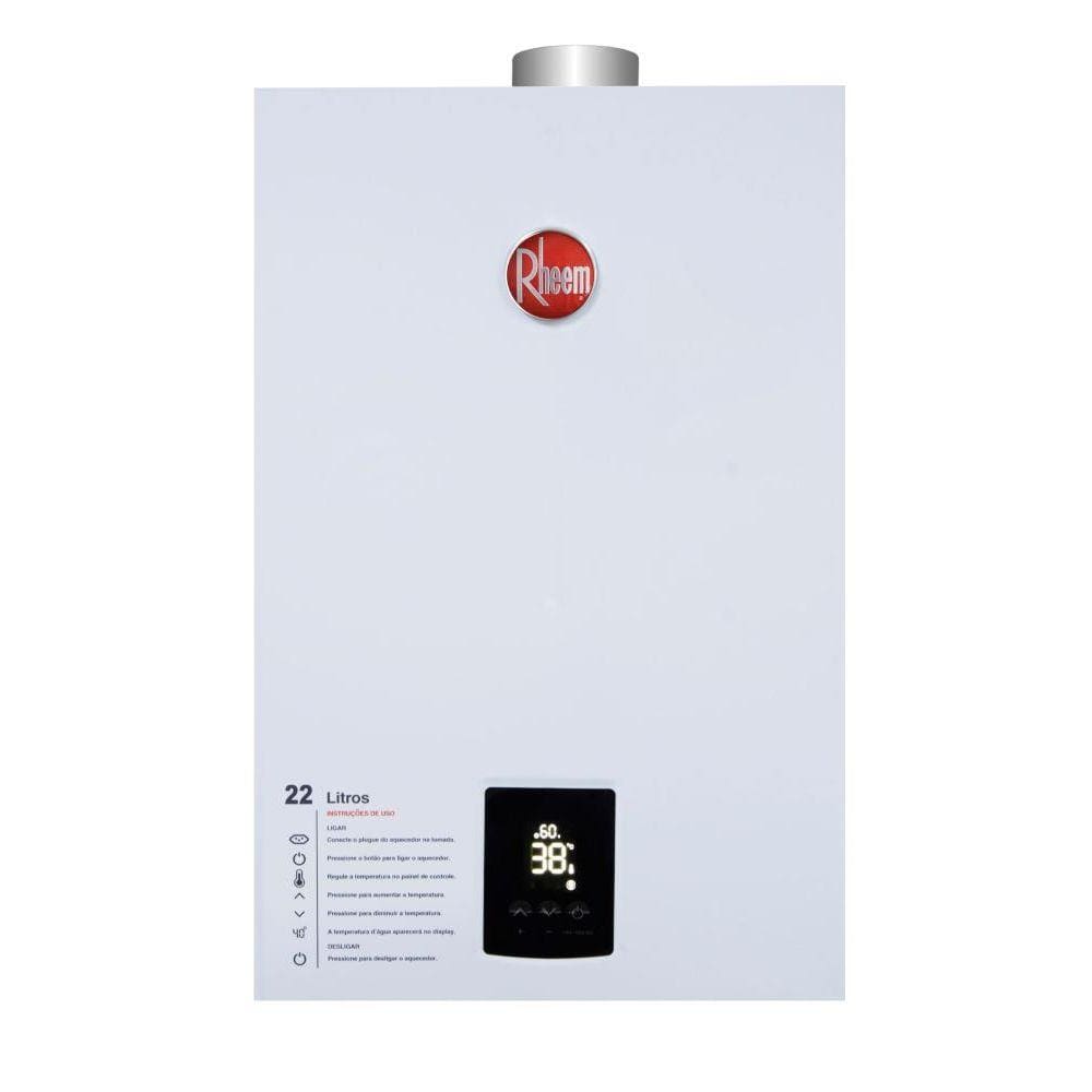 Aquecedor 22 litros digital EF 127-220 V GN Rheem
