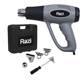 Soprador Térmico 2000/1500W 300/550°C Razi + Kit Acessórios