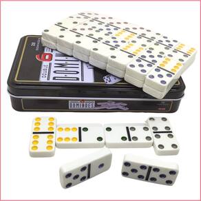 Jogo De Domino Profissional Com 28 Pecas 9 Mm